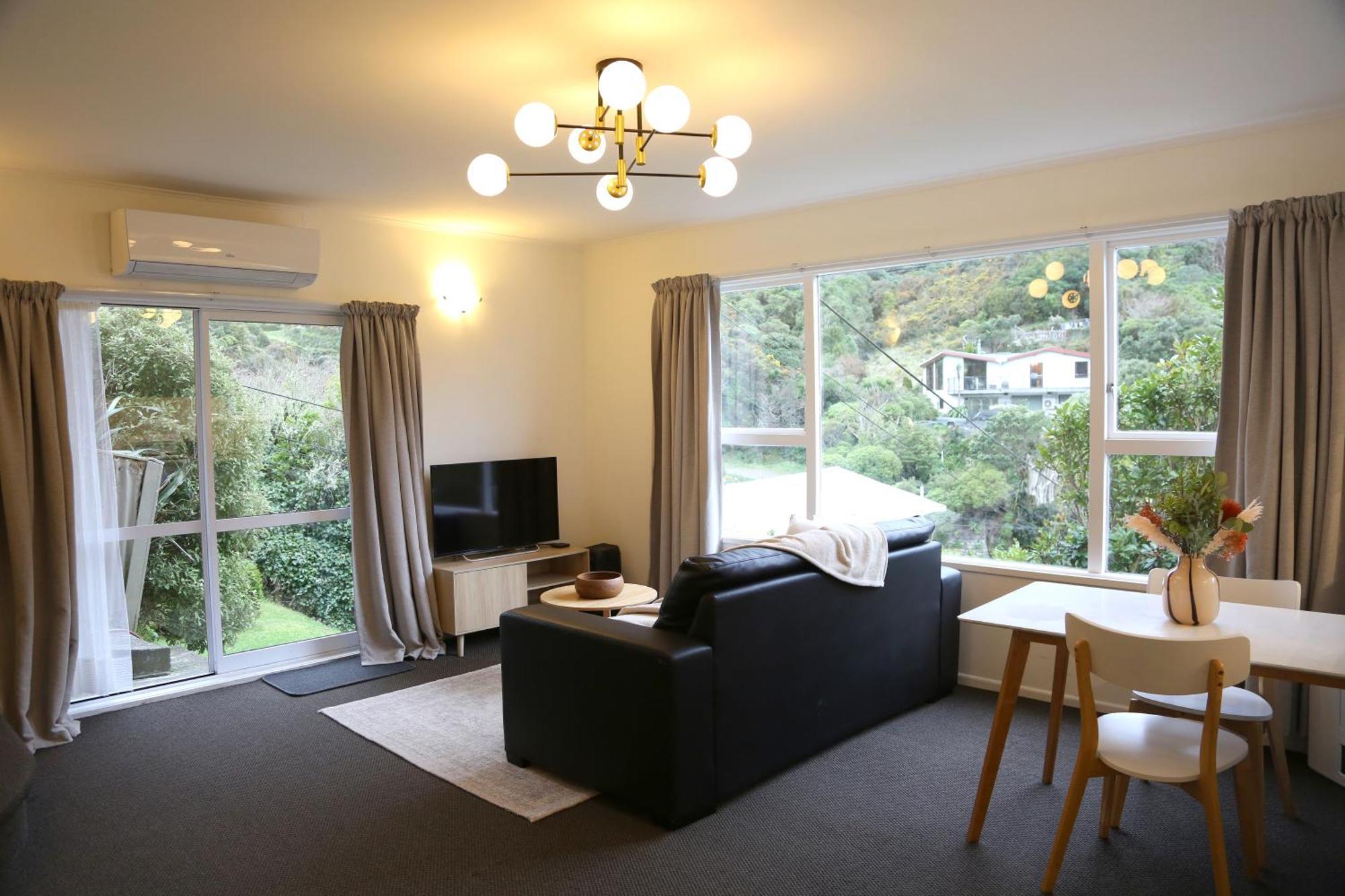Skyline Haven - Entire Apartment - Free Parking, Espresso, Netflix - 15M To Cbd, Stadium, Ferry Wellington Extérieur photo